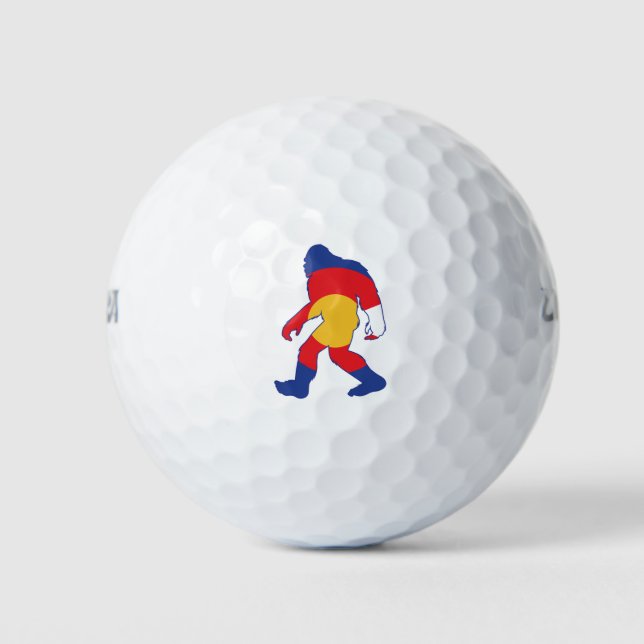 Colorado-Bigfoot Golfball (Vorderseite)