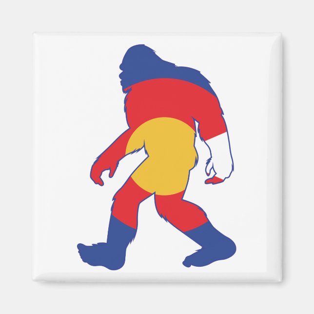 Colorado-Bigfoot Magnet (Vorne)