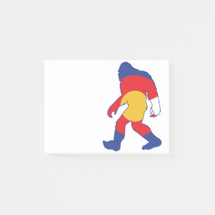Colorado-Bigfoot Post-it Klebezettel
