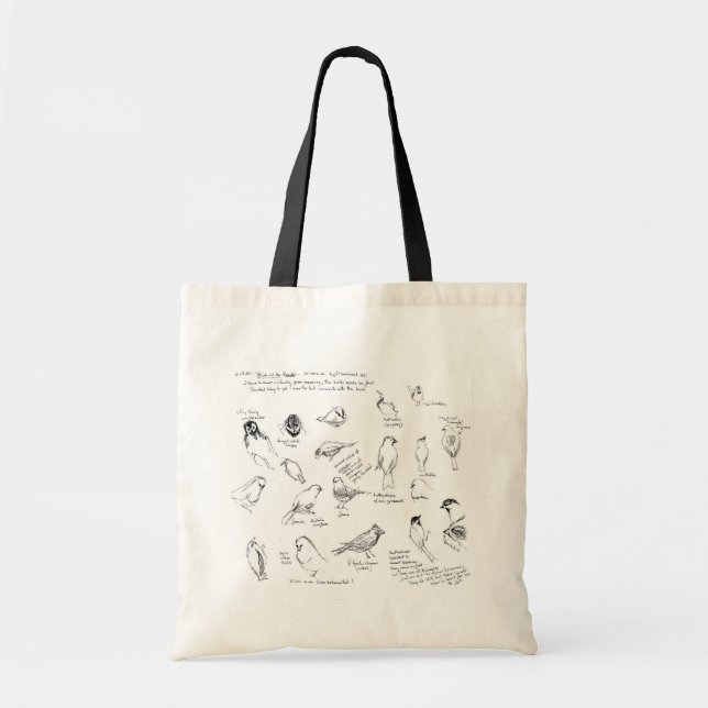 Colorado Birds Tote Bag Tragetasche (Vorne)