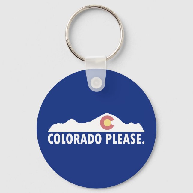 Colorado Bitte Schlüsselanhänger (Vorderseite)