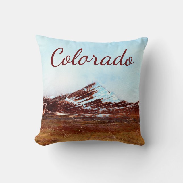 Colorado Blue Skies Kissen (Vorderseite)