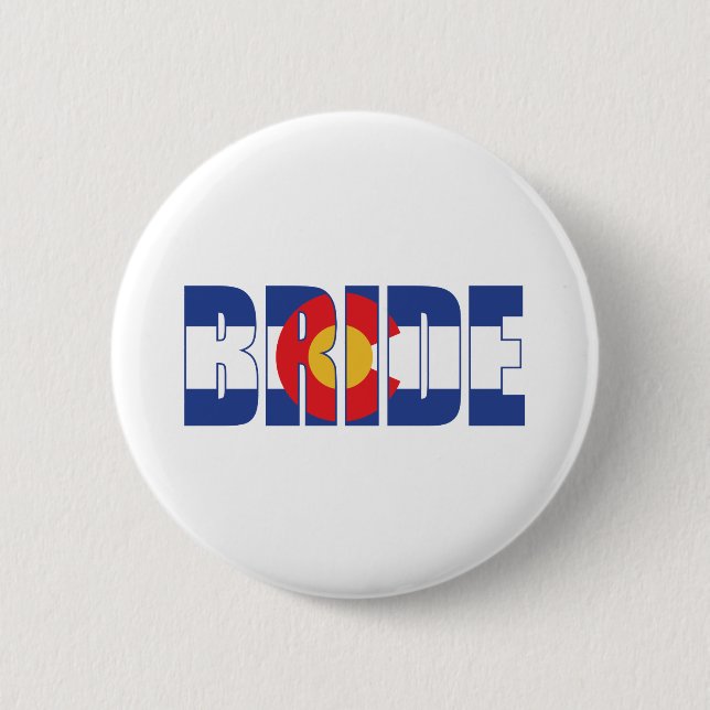 Colorado-Bride Button (Vorderseite)