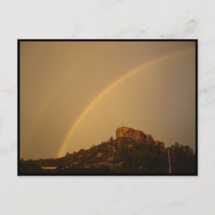 Colorado Burg Rock Doppelrähne Postkarte