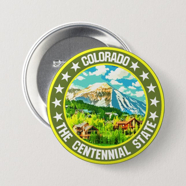 Colorado Button (Vorne & Hinten)