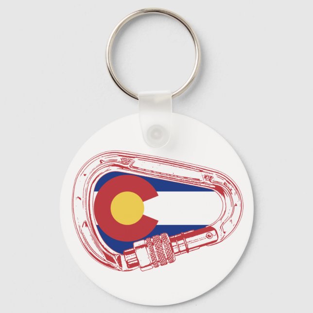 Colorado Climbing Carabiner Schlüsselanhänger (Vorderseite)