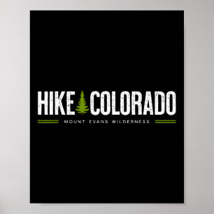 Colorado Co Mount Evans Wilderness Wanderung Baum Poster