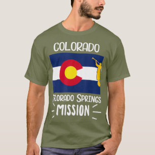 Colorado Colorado Springs Mormon LDS Mission T-Shirt