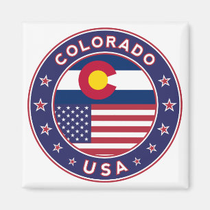 Colorado, Colorado T - Shirt, USA Staaten Magnet