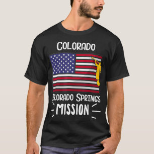 Colorado Colrado Springs Mormon LDS Mission Gesche T-Shirt