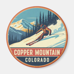 Colorado Copper Mountain Skigebiet Magnet