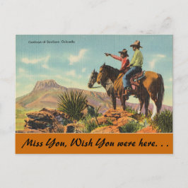 Colorado, Cowboys im südlichen Colorado Postkarte