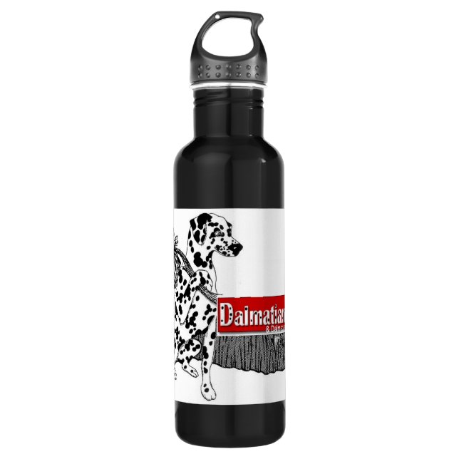 Colorado-Dalmatiner-Rettung Edelstahlflasche (Vorderseite)