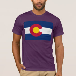Colorado: Die hundertjährige US-Staatsflagge T-Shirt