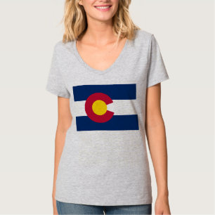 Colorado: Die hundertjährige US-Staatsflagge T-Shirt
