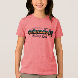 Colorado Dj Malbuch Kindershirt Tri-Blend Shirt