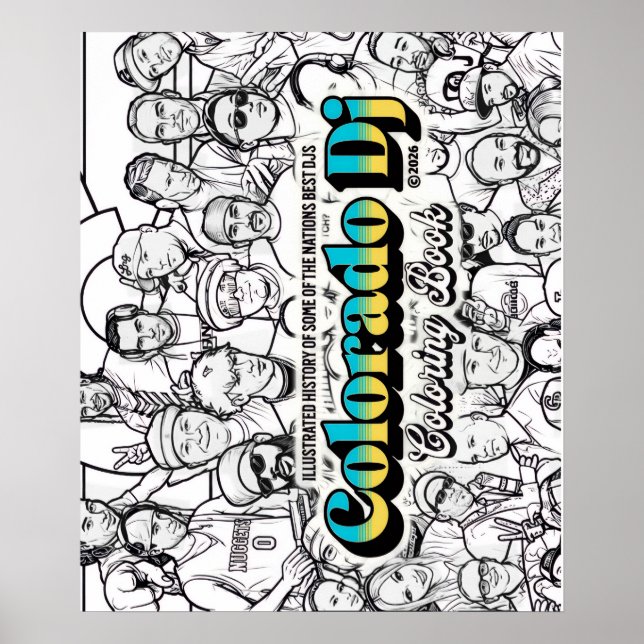 Colorado-DJ-Plakat Poster (Vorne)