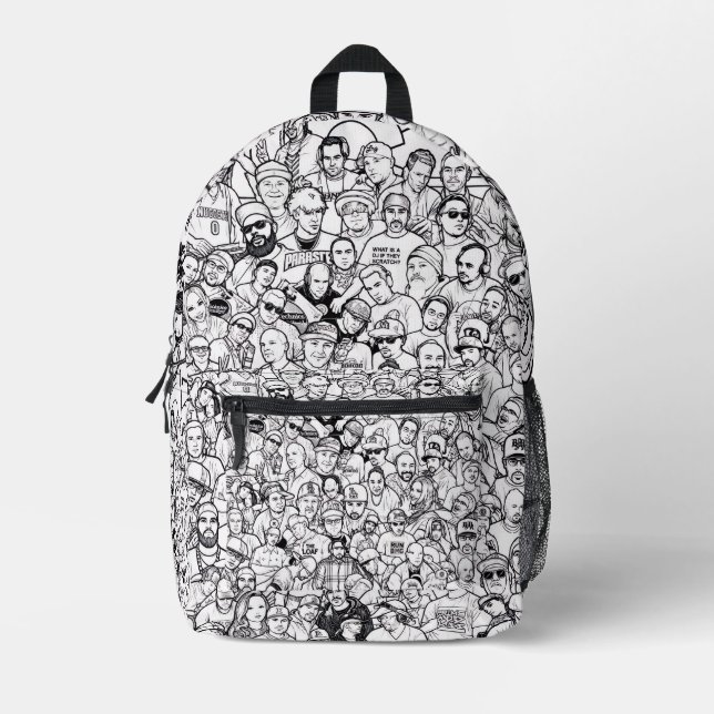 Colorado DJs Malbuch-Rucksack Bedruckter Rucksack (Vorderseite)