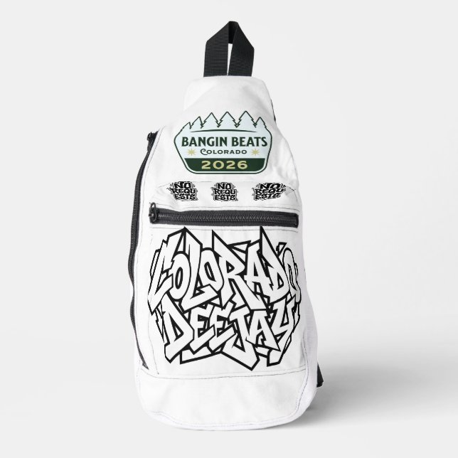 Colorado Djs  Schultasche Rucksack (Vorderseite)