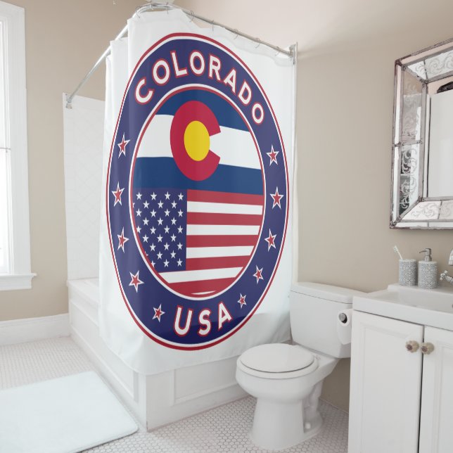 Colorado Duschvorhang (Beispiel)