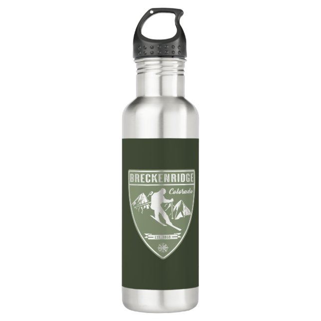 Colorado Edelstahlflasche (Vorderseite)