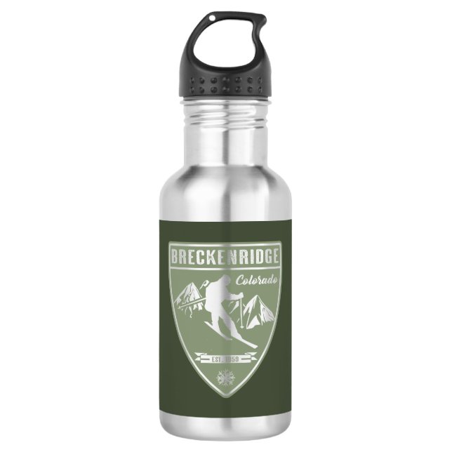 Colorado Edelstahlflasche (Vorderseite)