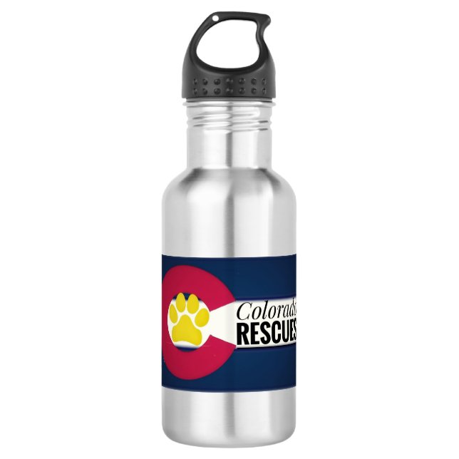 Colorado Edelstahlflasche (Vorderseite)