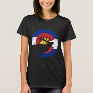 Colorado Elend Jagd T Shirt Co Staatsflagge