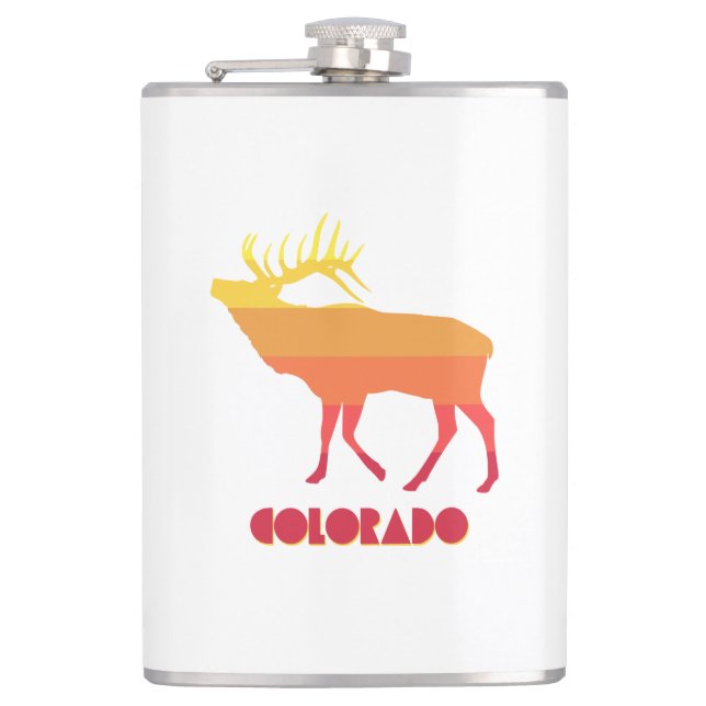 Colorado Elk Flachmann (Vorderseite)