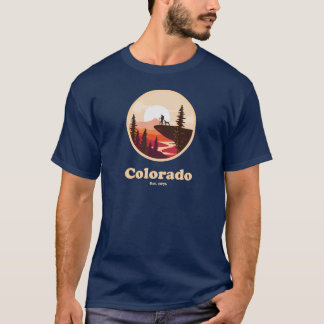 Colorado Est 1876 Dunkles T-Shirt