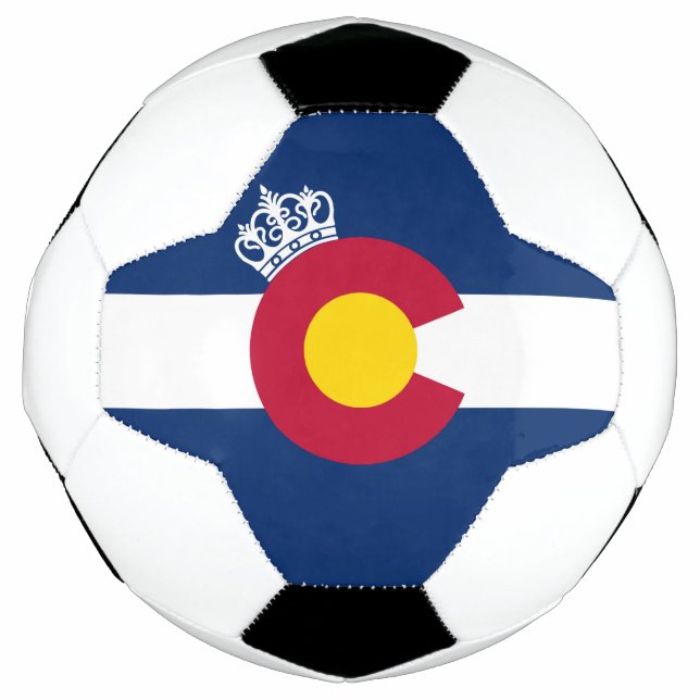 Colorado-Fahnenball Fußball (Vorderseite)