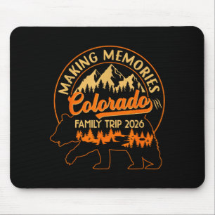 Colorado-Familienurlaub 2026 Berge Camping Mousepad