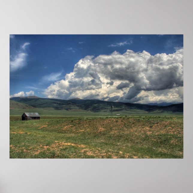 Colorado Farm Poster (Vorne)