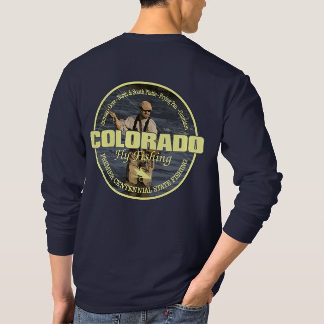 Colorado Fischen T-Shirt (Rückseite)