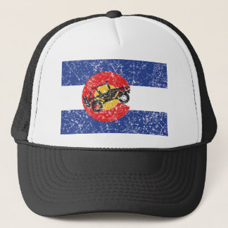 Colorado Flag 4 Wheeler Truckerkappe