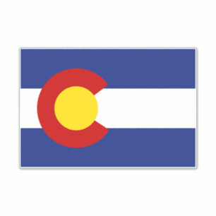 Colorado Flag Aufkleber