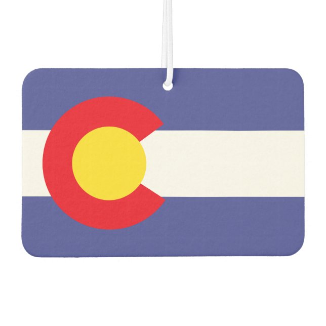 COLORADO-Flag - Autolufterfrischer (Vorderseite)