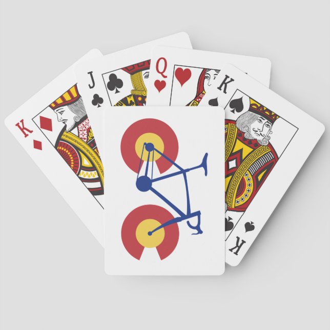 Colorado Flag Bicycle Spielkarten (Rückseite)