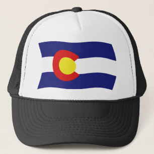 Colorado Flag Hat Truckerkappe