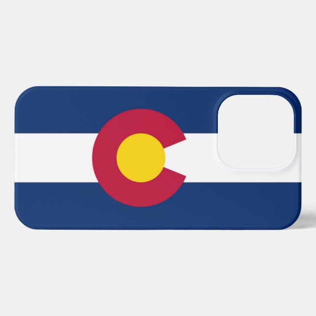 Colorado Flag iPhone 13 Pro Hülle (Rückseite (Horizontal))