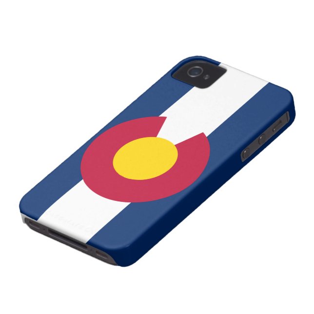 Colorado Flag iPhone 4 Fall Case-Mate iPhone Hülle (unten)