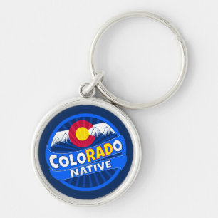 Colorado Flag krasser Schlüsselanhänger