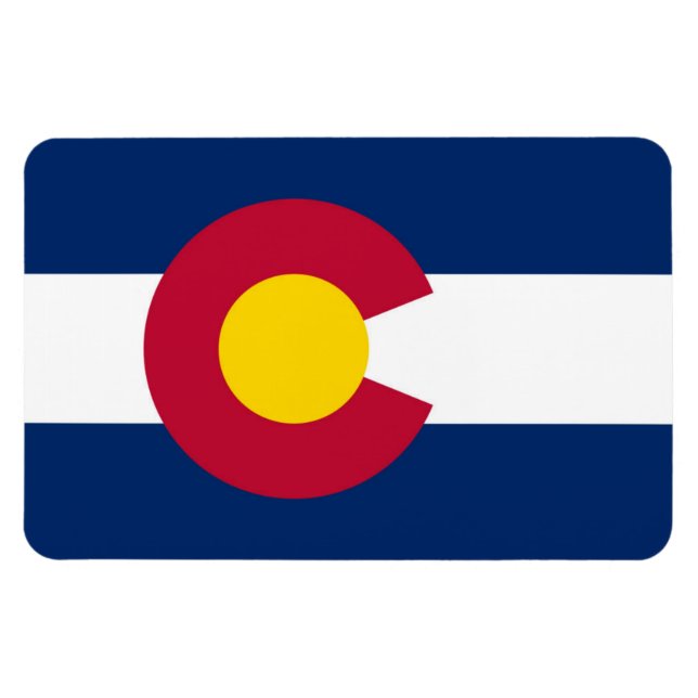 Colorado Flag Magnet (Horizontal)
