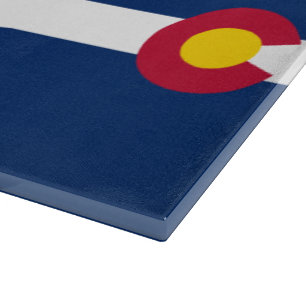Colorado Flag Pattern Schneidebrett
