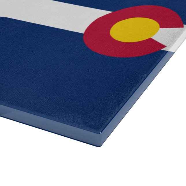 Colorado Flag Pattern Schneidebrett (Ecke)