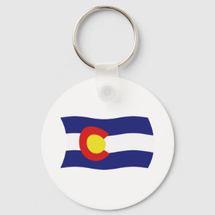 Colorado-Flag-Schlüsselanhänger Schlüsselanhänger