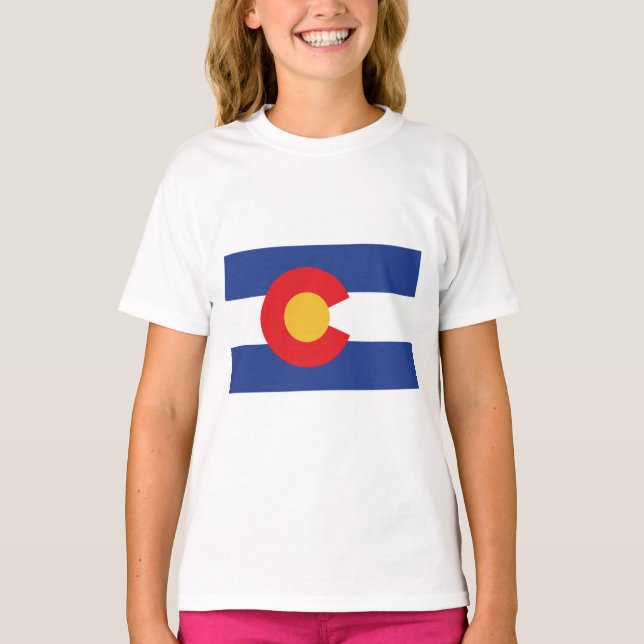 Colorado Flag T-Shirt (Vorderseite)