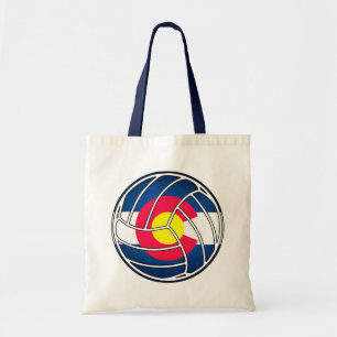 Colorado Flag Volleyball wiederverwendbar Totbeute Tragetasche