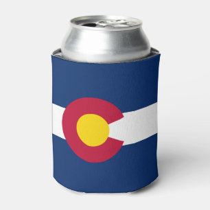 Colorado-Flagge, amerikanische Staatsflagge Dosenkühler