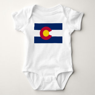 Colorado-Flagge Baby Strampler